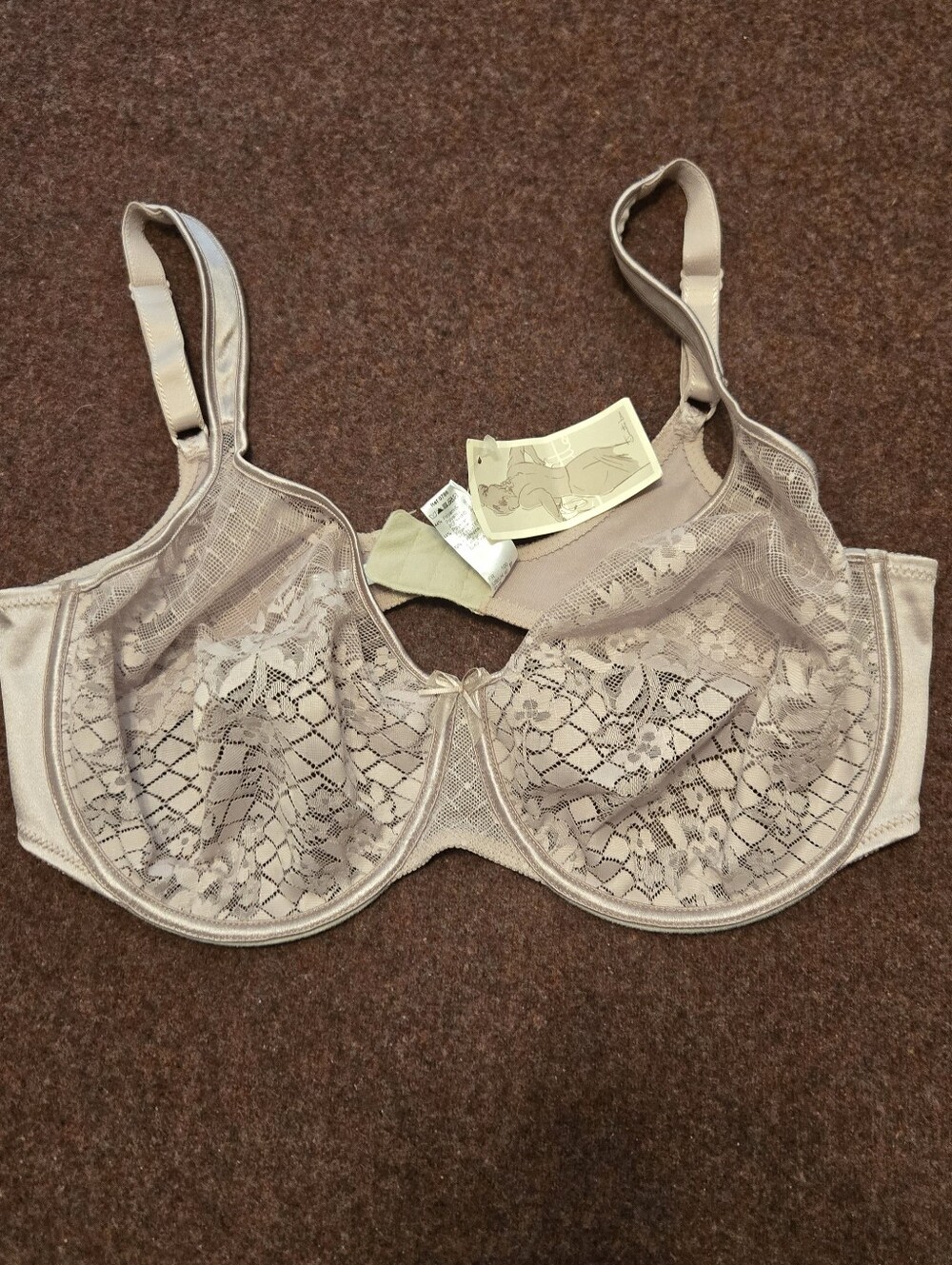 New! Empreinte Melody Seamless Underwired Bra (Style 0786) Tea Rose 40E